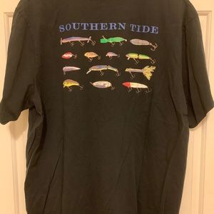 Southern Tide Fishing Lure T-Shirt Men’s XL